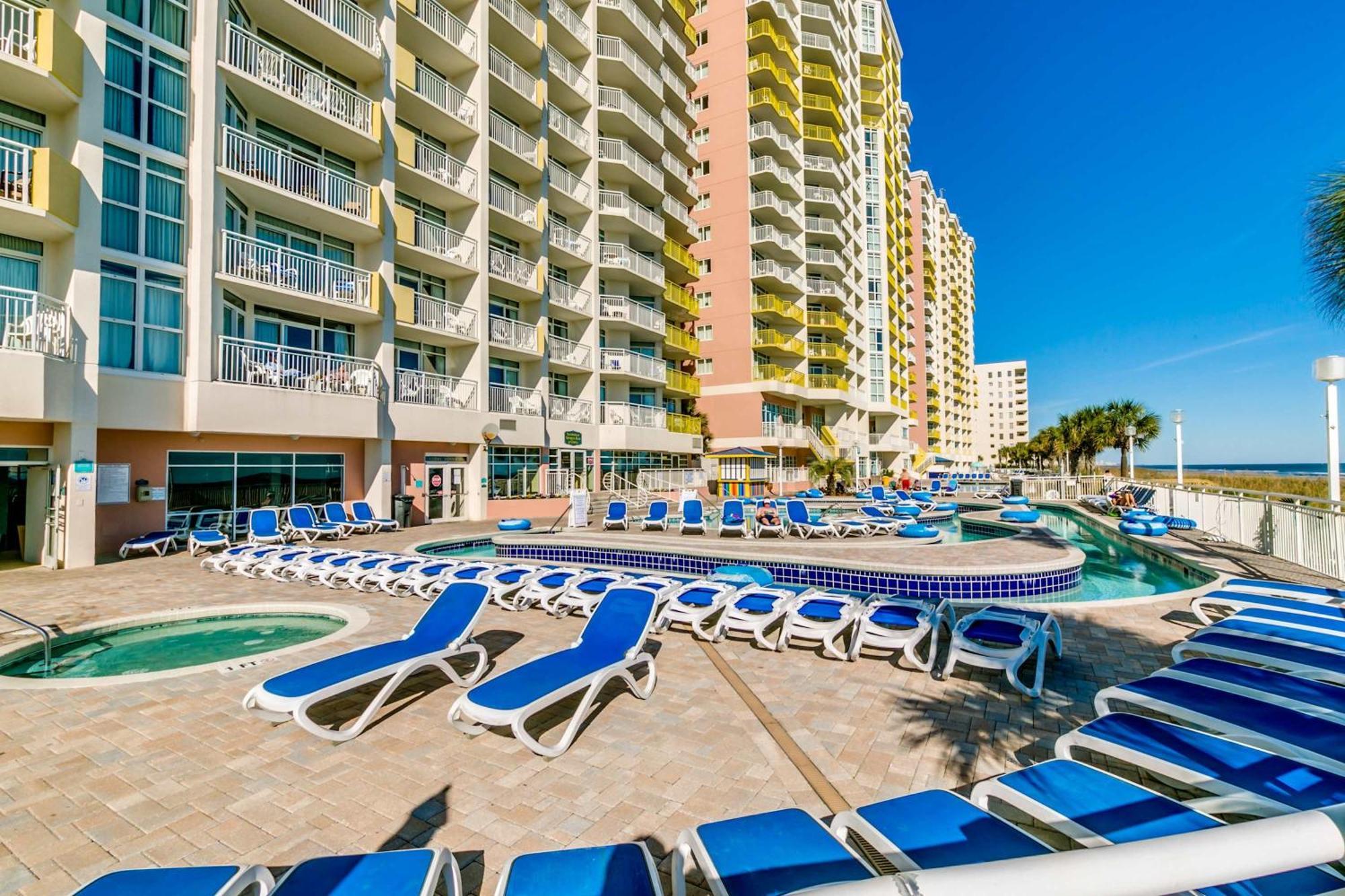 Oceanfront Top Location Modern Resort Lazy River Huge Pool Oasis Миртъл Бийч Екстериор снимка